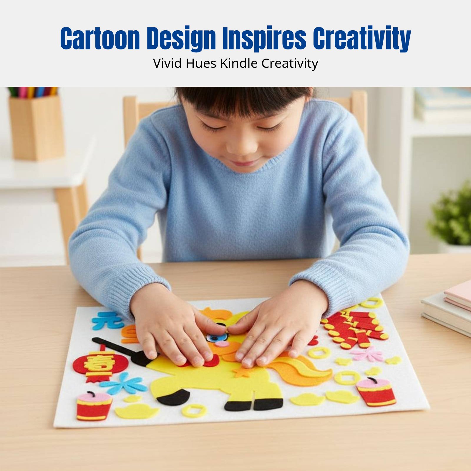 2026 New Year DIY Fabric Art S - Art Craft Kindergarten recension och pris