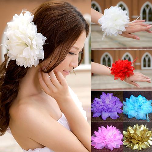 Bridal Wedding Party Flower He - Art And Craft Hair recension och pris