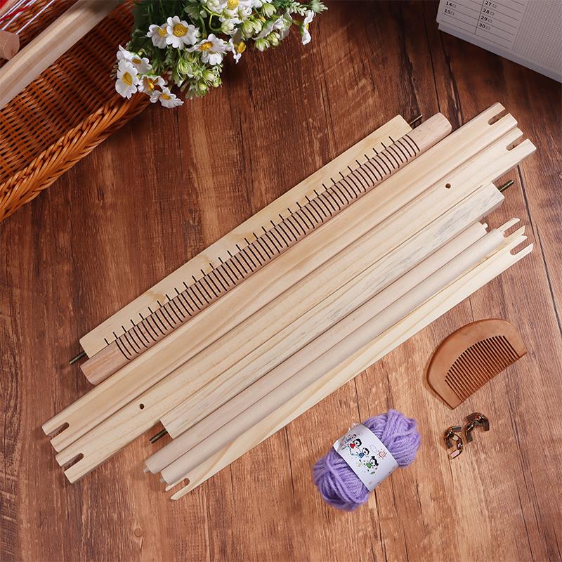 Wooden Warp Weaving Loom Set f - Loom Weaving Frame recension och pris