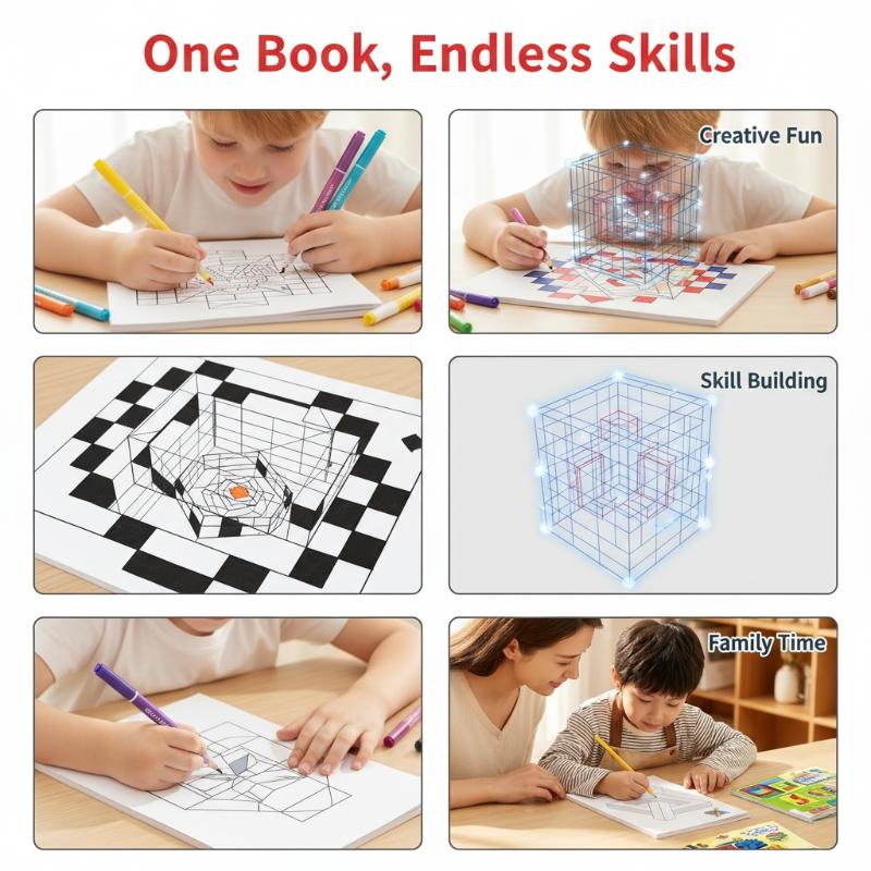 3D Magic Stereoscopic Art Craf - Art Craft Kindergarten recension och pris