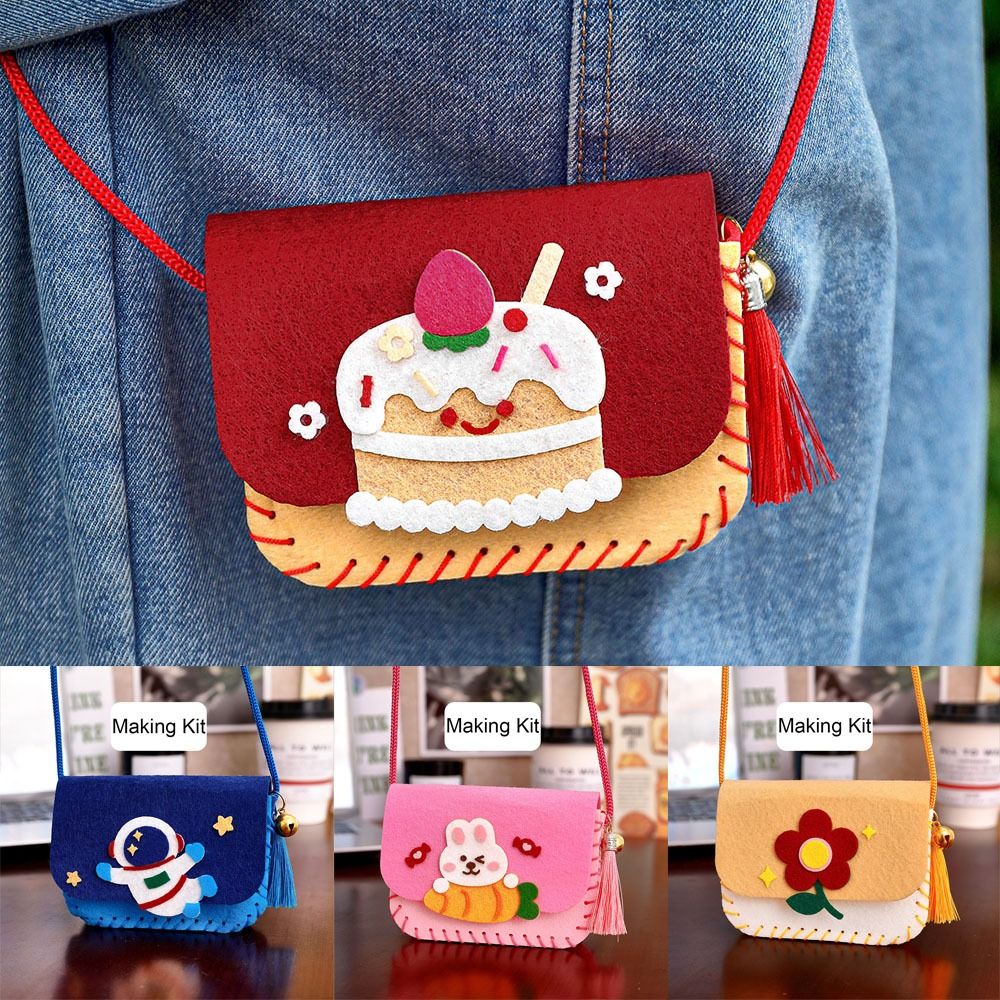 Cute Felt Felt Bag Making Kit  - Art Craft Kindergarten recension och pris