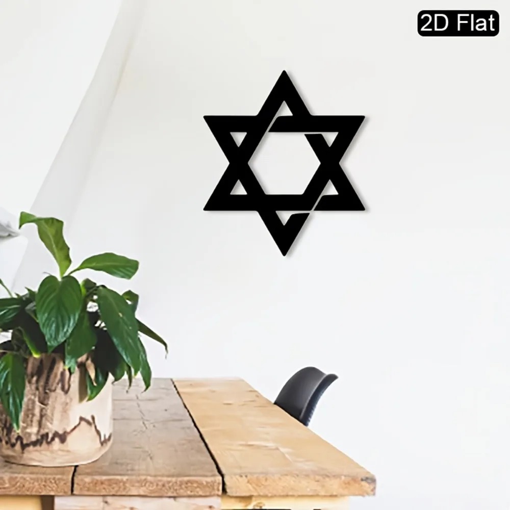 CIFBUY Iron Wall Art Star of D - Art & Craft Photos recension och pris