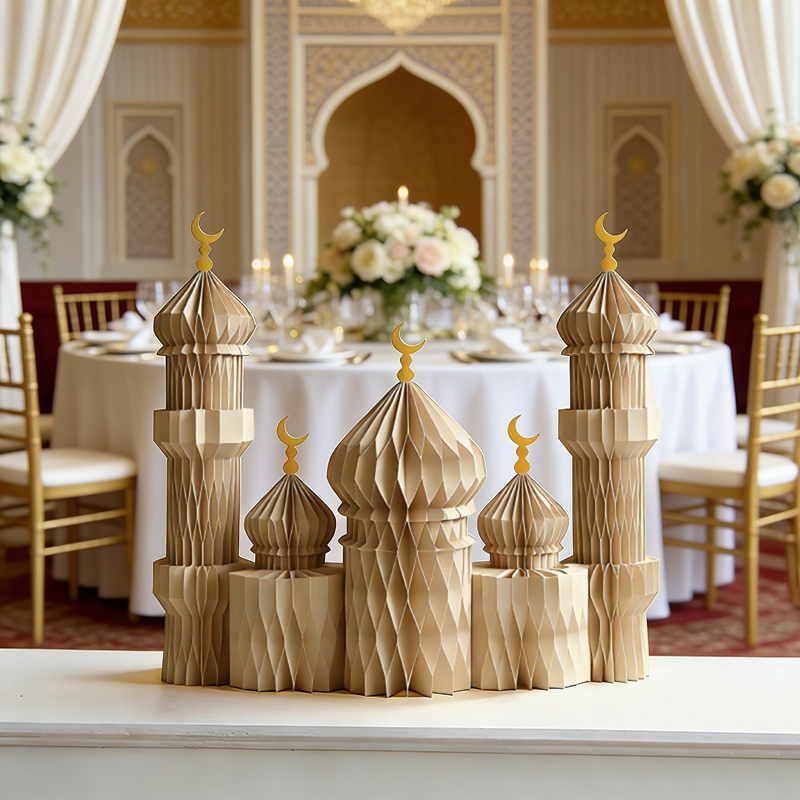 3D Honeycomb Paper Art Palace  - Art Craft Event recension och pris