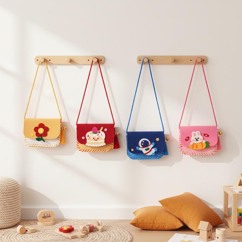 Felt Bag Making Kit for Childr - Art Craft Kindergarten recension och pris
