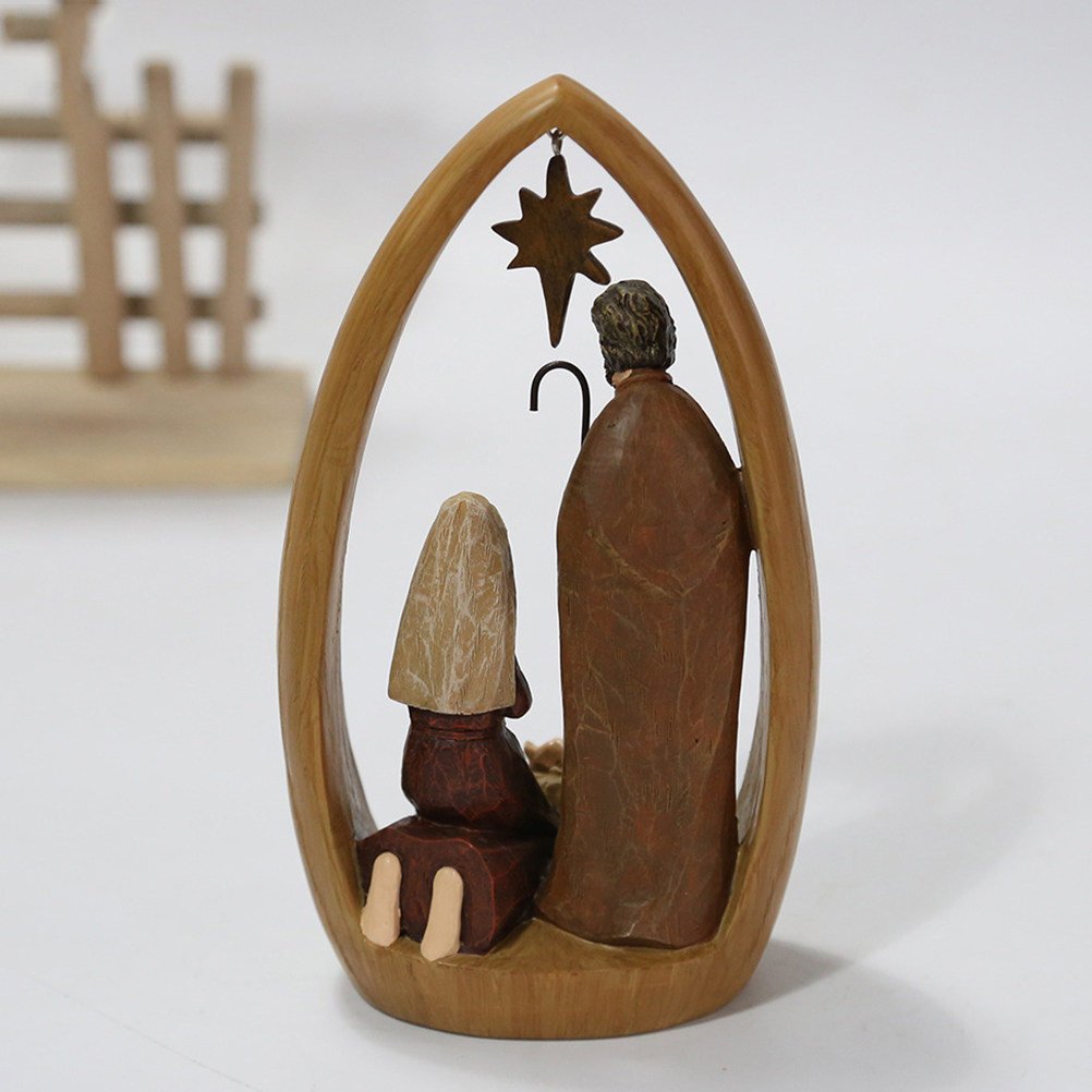 1Pcs Nativity Scene Christian  - Art Craft Bar recension och pris