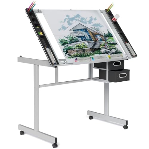 Adjustable Drafting Table with - Art Craft Usa recension och pris