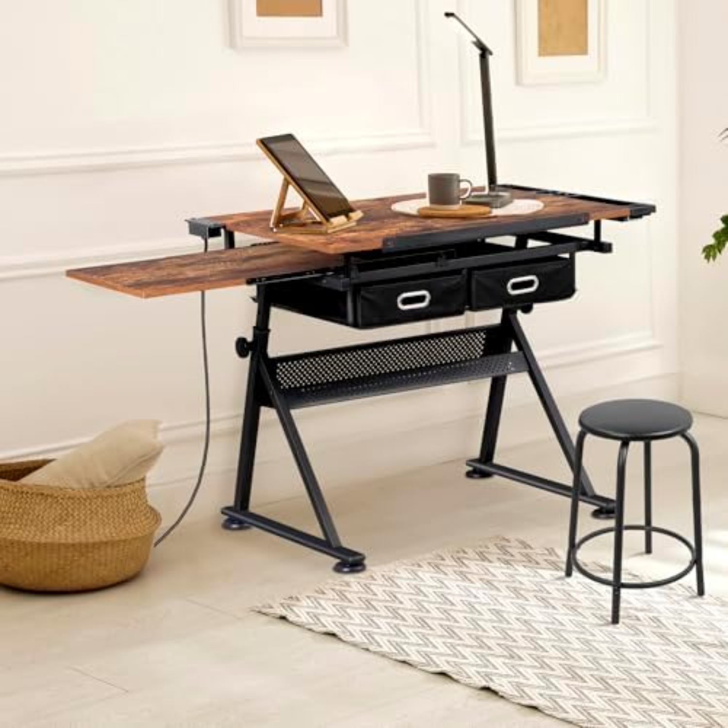 Adjustable Drafting Table with - Art Craft Usa recension och pris