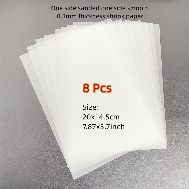 20Pcs Heat Shrink Art Plastic  - Art Craft Kindergarten recension och pris