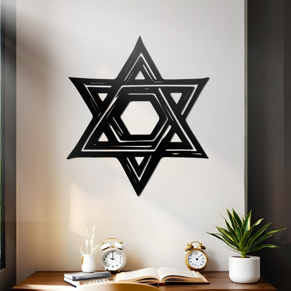 CIFBUY Iron Wall Art Star of D - Art & Craft Photos recension och pris