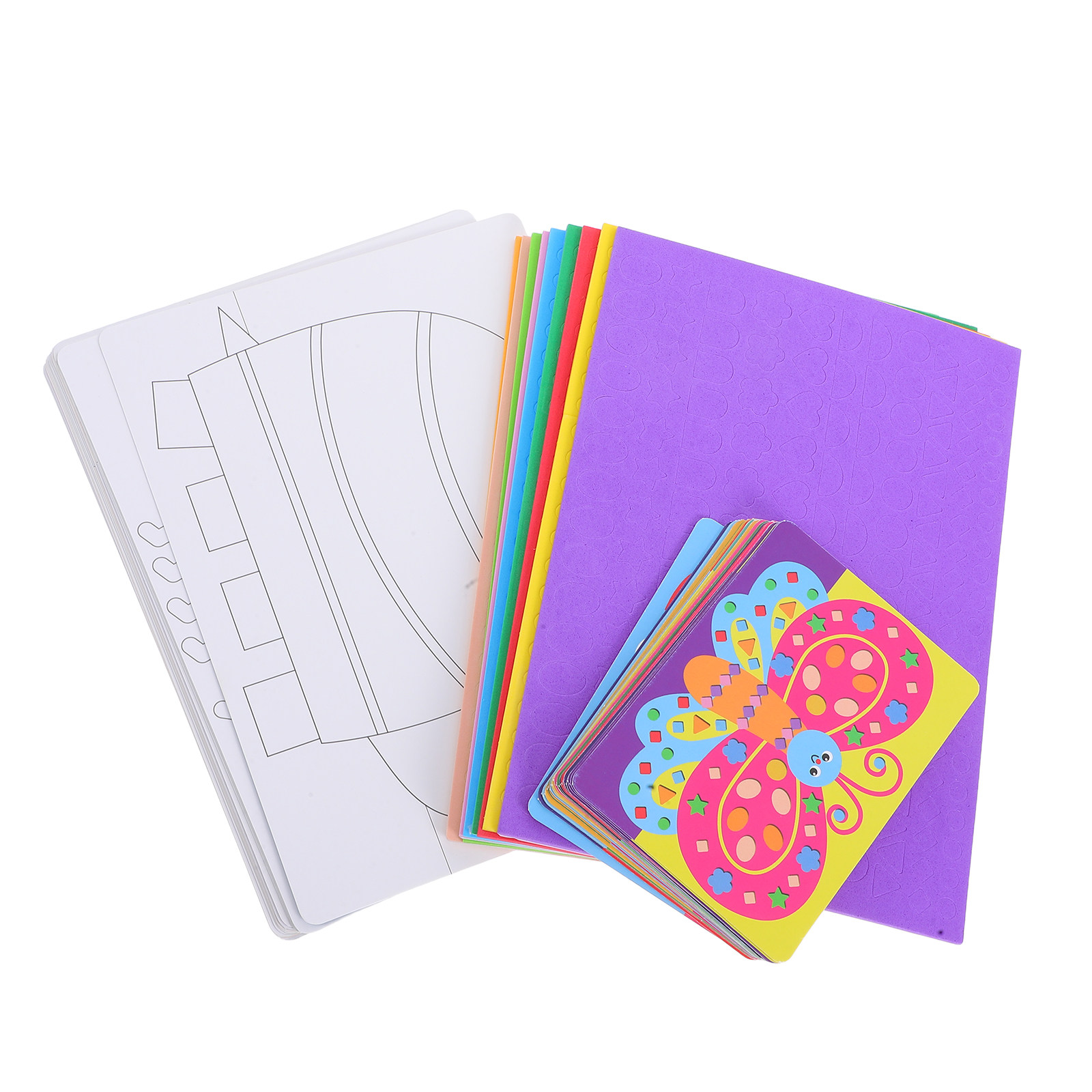 1Set DIY 3D Eva Sticker Kit Ad - Art Craft Activities For Preschoolers recension och pris