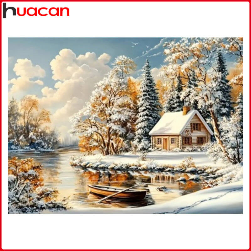 Huacan Winter Landscape Diamon - Art Craft Winter recension och pris