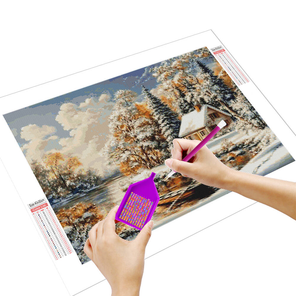 Huacan Winter Landscape Diamon - Art Craft Winter recension och pris