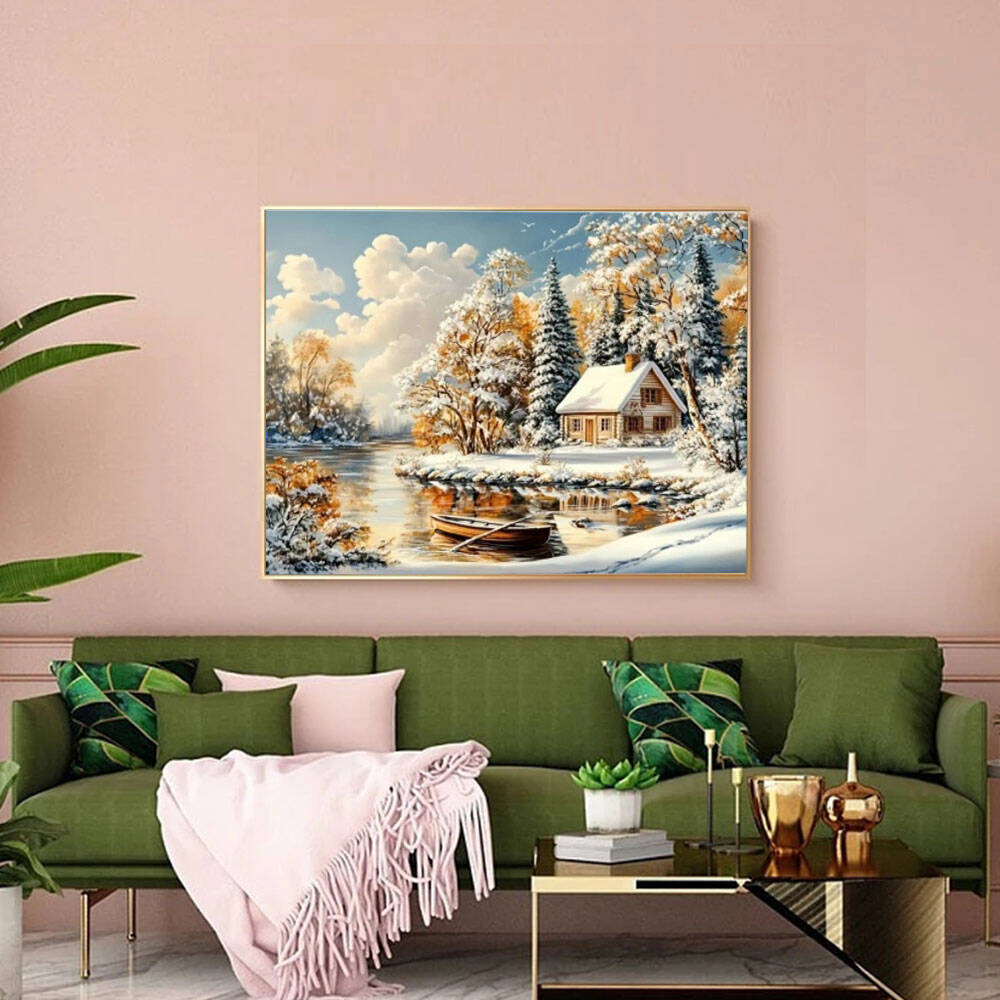 Huacan Winter Landscape Diamon - Art Craft Winter recension och pris