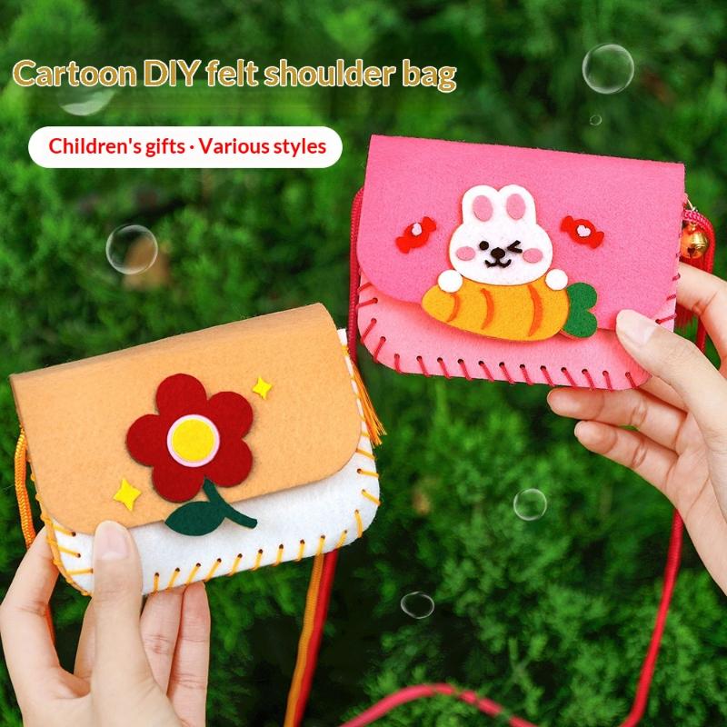 Cute Felt Felt Bag Making Kit  - Art Craft Kindergarten recension och pris