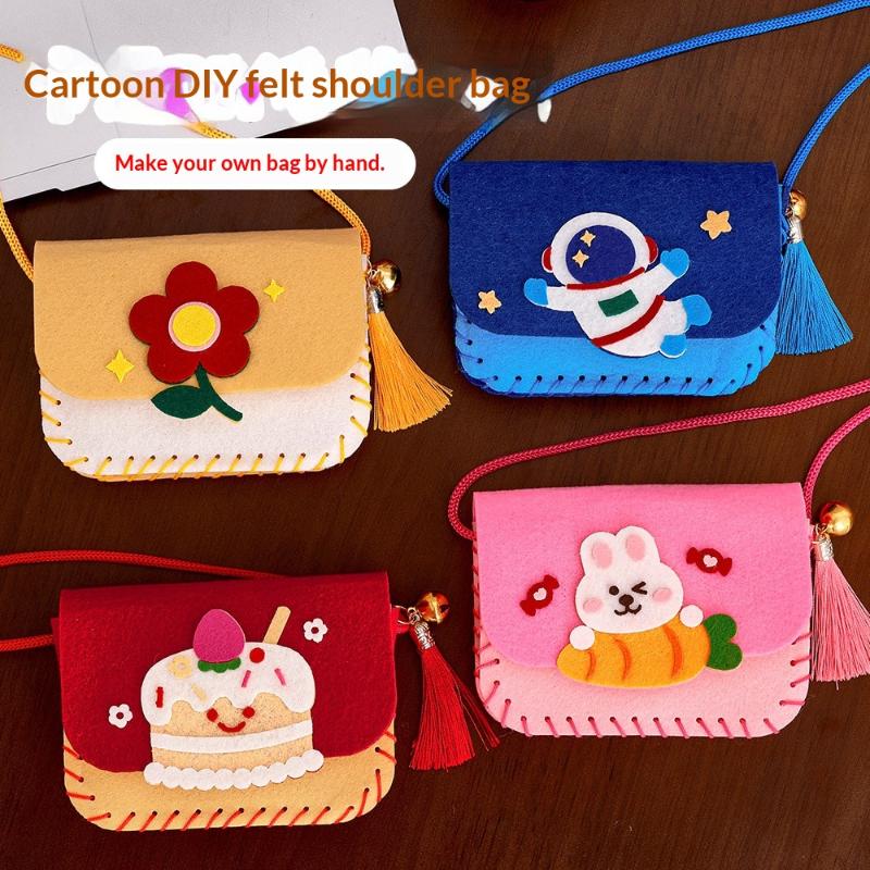Cute Felt Felt Bag Making Kit  - Art Craft Kindergarten recension och pris