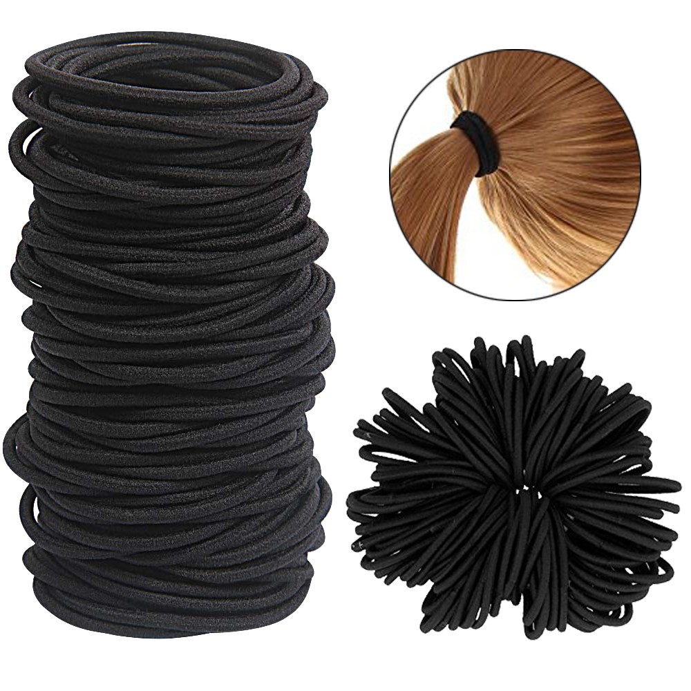 10/30/50pcs 4MM Black Small Ha - Art And Craft Hair recension och pris
