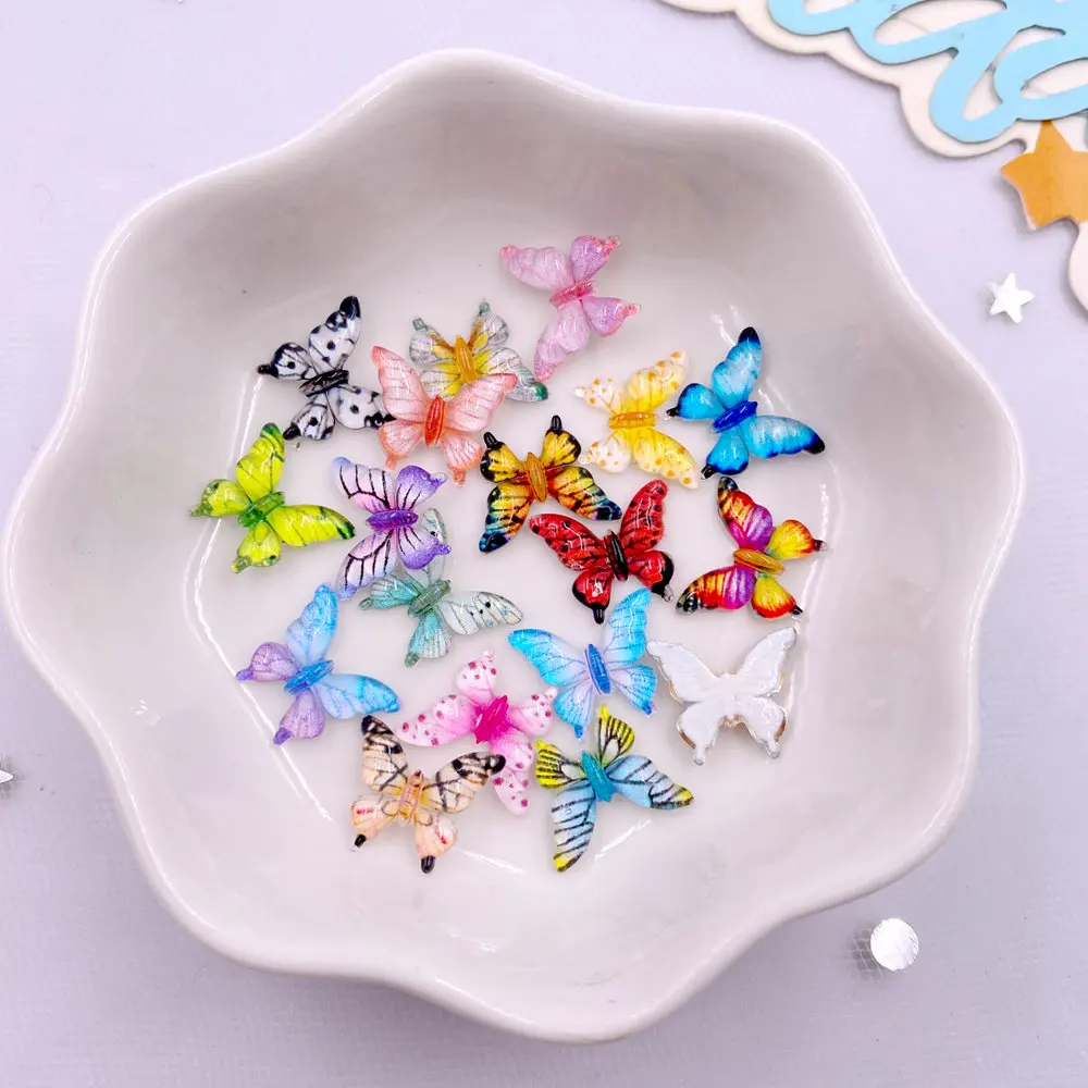 50PCS 10mm Mixed Resin Colorfu - Art Craft New Year recension och pris