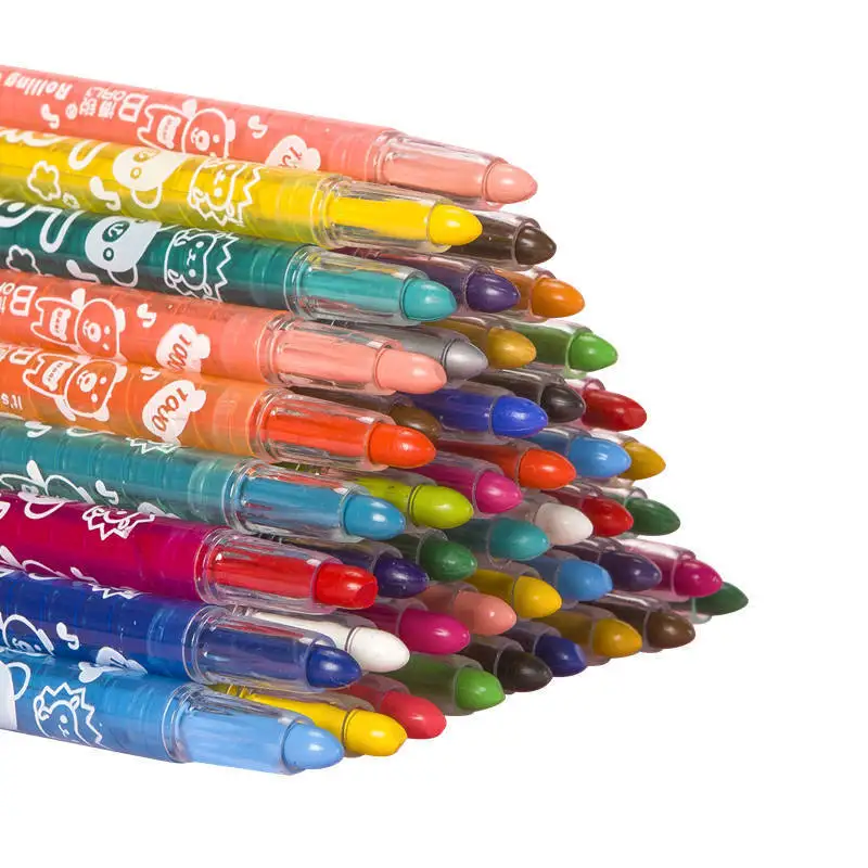 24/12 Pcs Rotate Color Crayola - Art Craft Kindergarten recension och pris