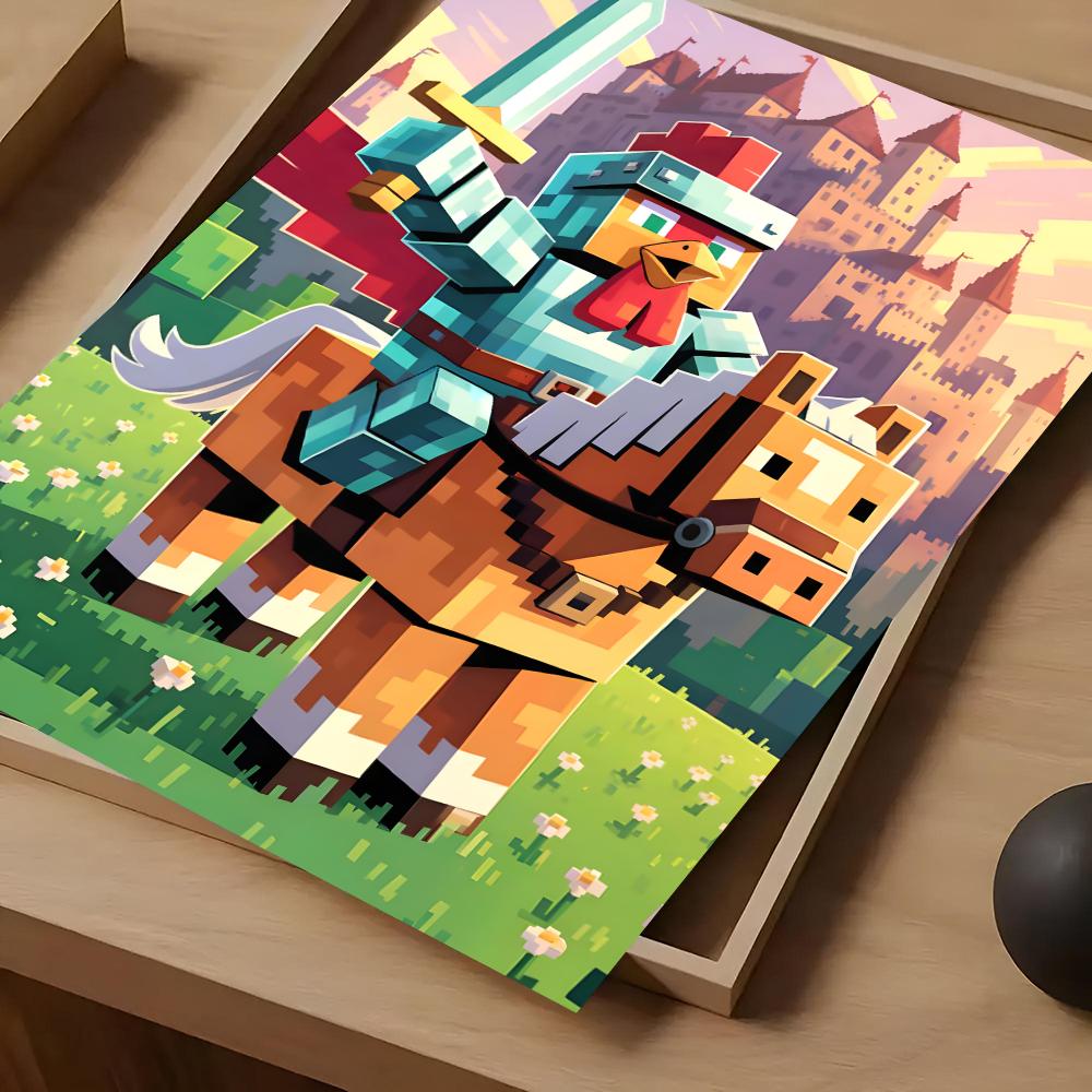 Game Mine-c-crafts Poster For  - Art Craft Bar recension och pris