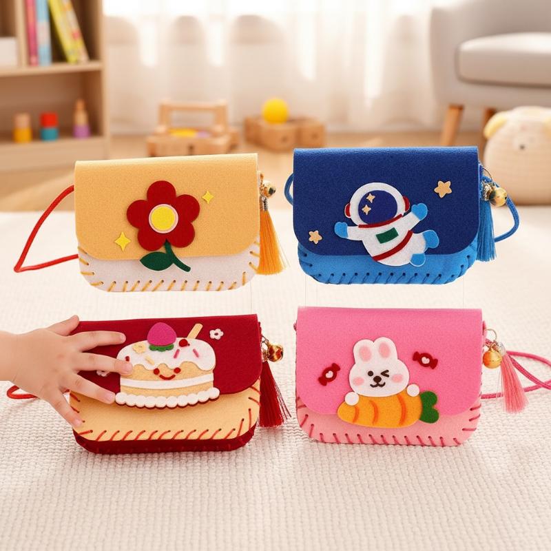 Children Felt Bag Making Kit D - Art Craft Kindergarten recension och pris