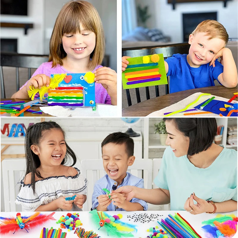 1000pcs Kids Crafts Art Suppli - Art Craft Kindergarten recension och pris
