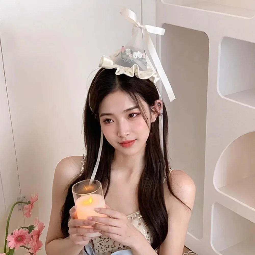 Cute Style Embroidery Mesh Bir - Art And Craft Hair recension och pris
