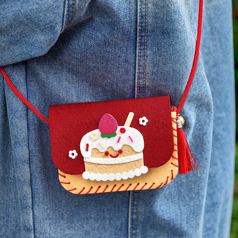 Cute Felt Felt Bag Making Kit  - Art Craft Kindergarten recension och pris