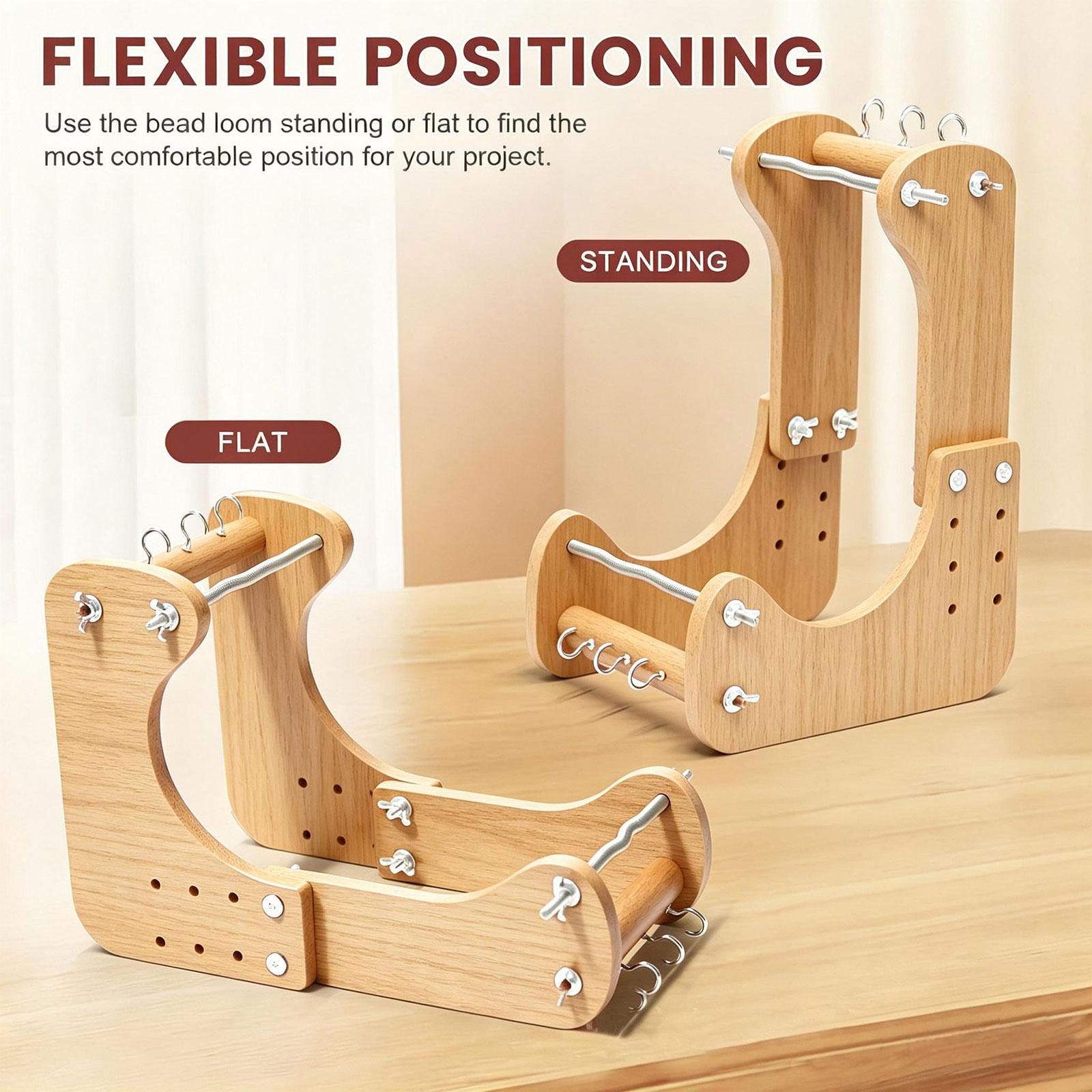 Versatile Bead Loom Adjustable - Loom Weaving Frame recension och pris