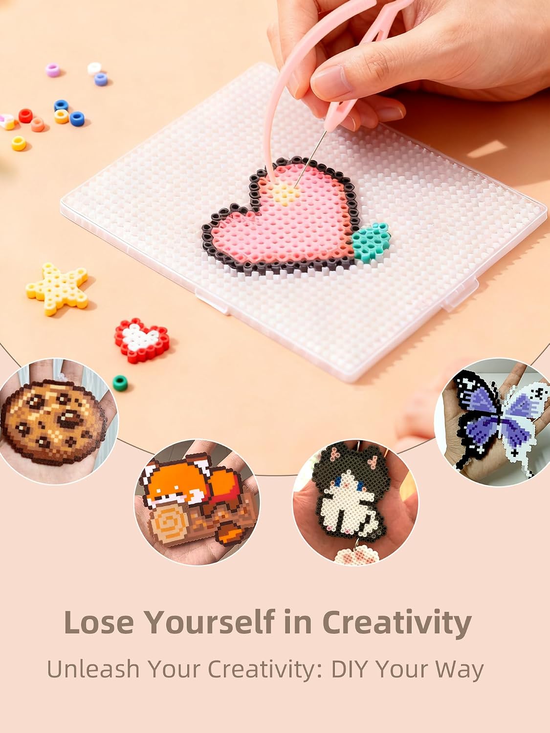 Fuse Beads Kit-Easy DIY-96 Col - Art Craft Usa recension och pris